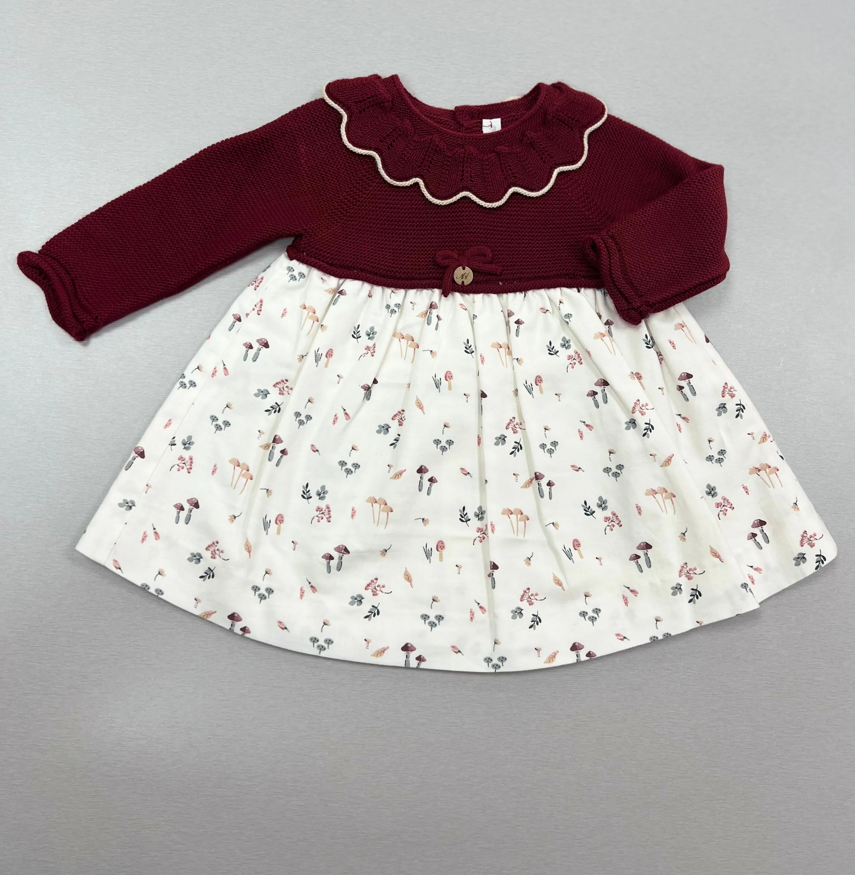 047-30203 cotton knit Baby dress