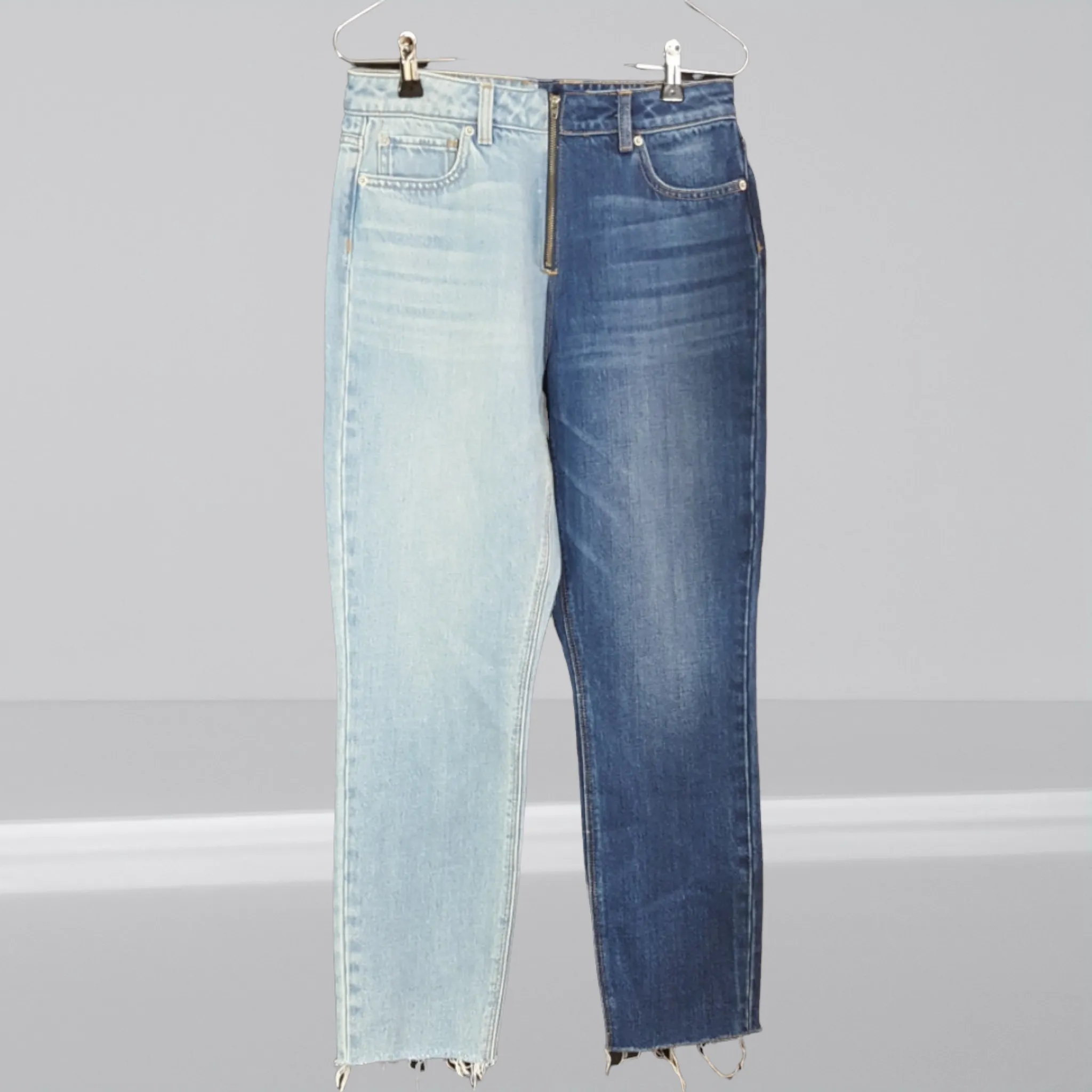 1. State Color Block High Waist Jeans Size 26
