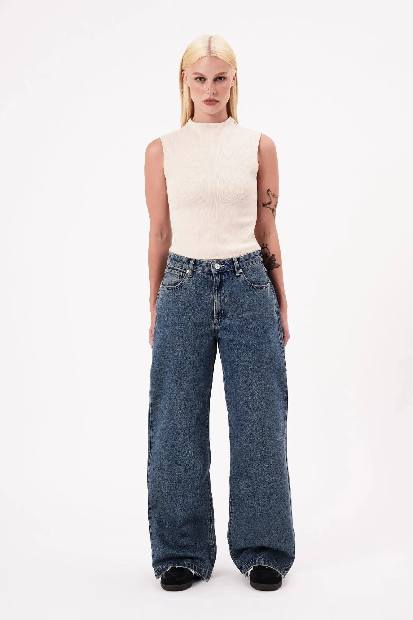 Abrand Heather Icon Mock Neck