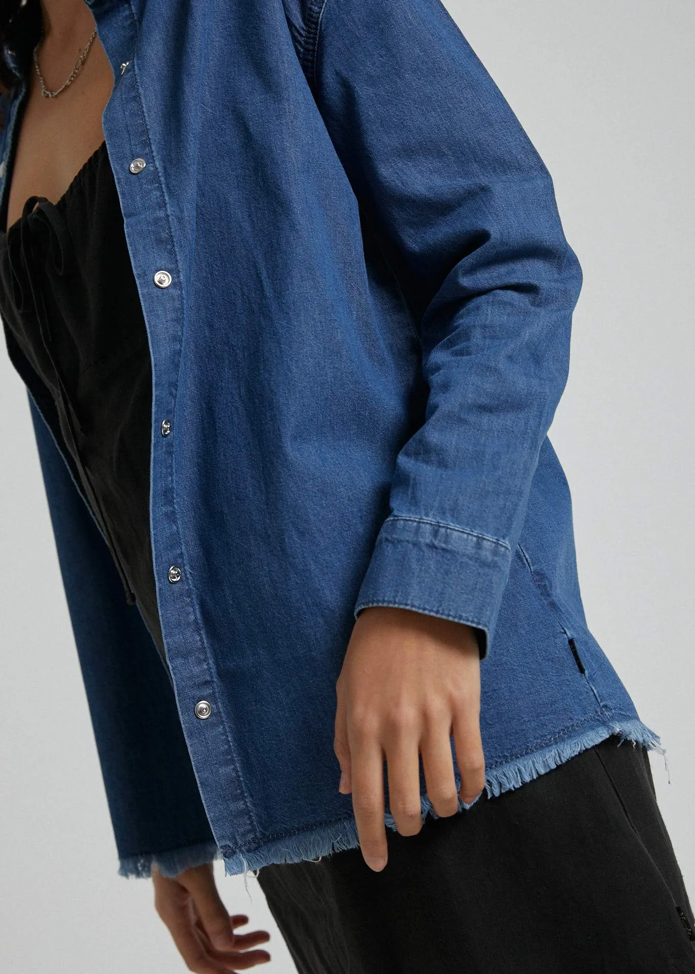Afends Womens Cameron - Shirt - Rich Blue