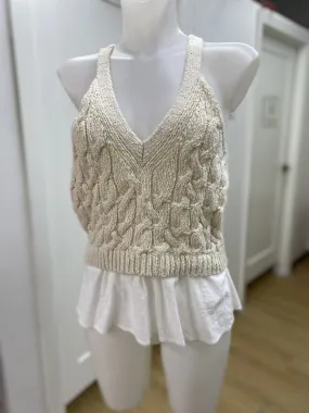 Anthropologie knit tank M