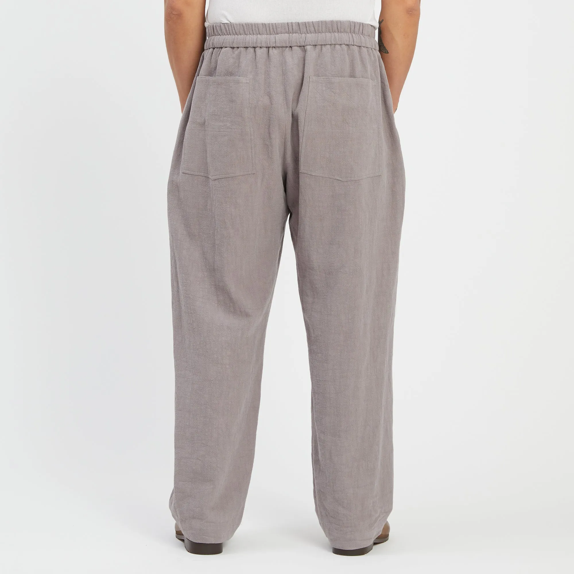 Big Bronco Pant - Grey Ramie