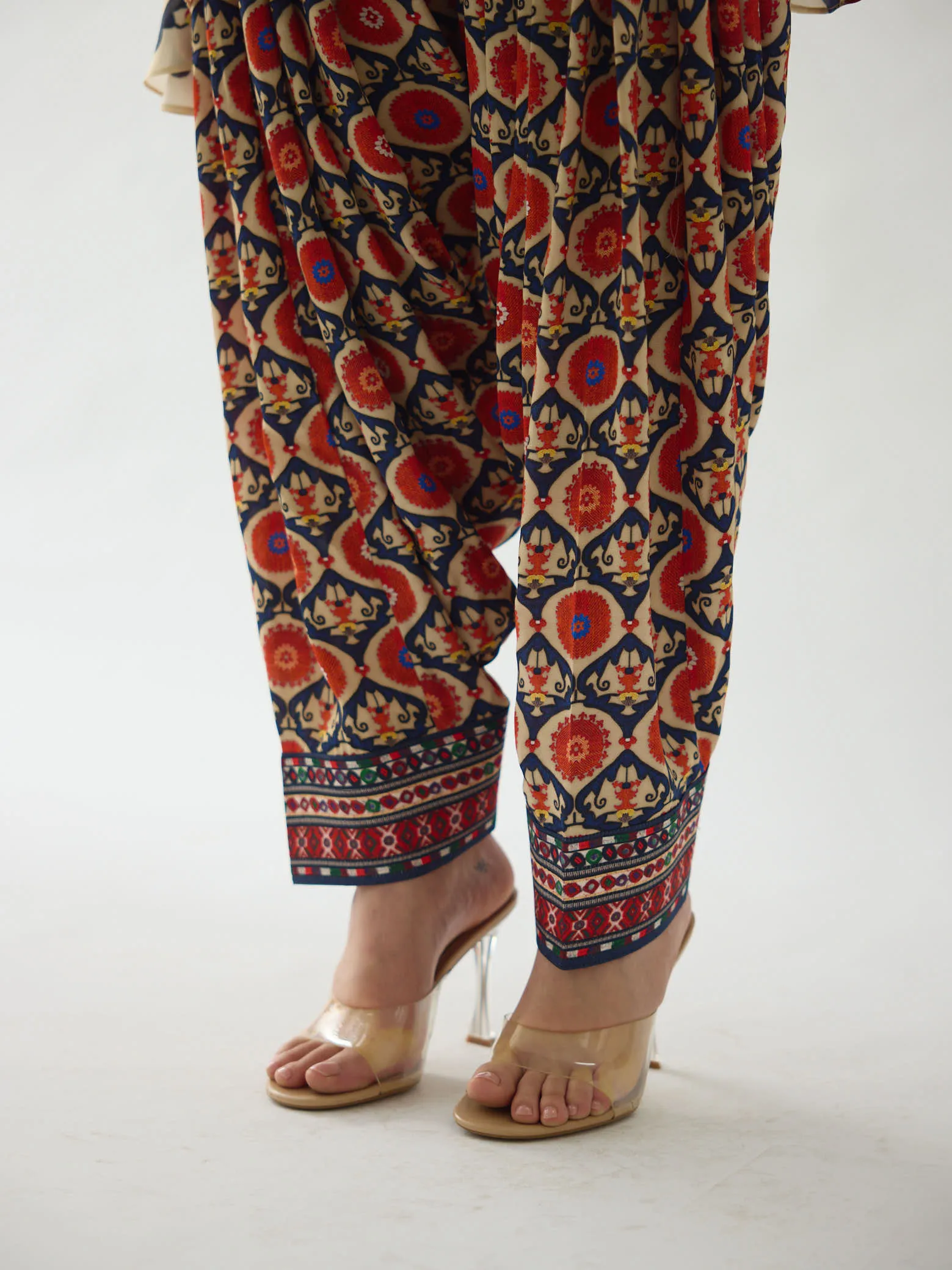 Bukhara Rust Nilofer Tunic Set