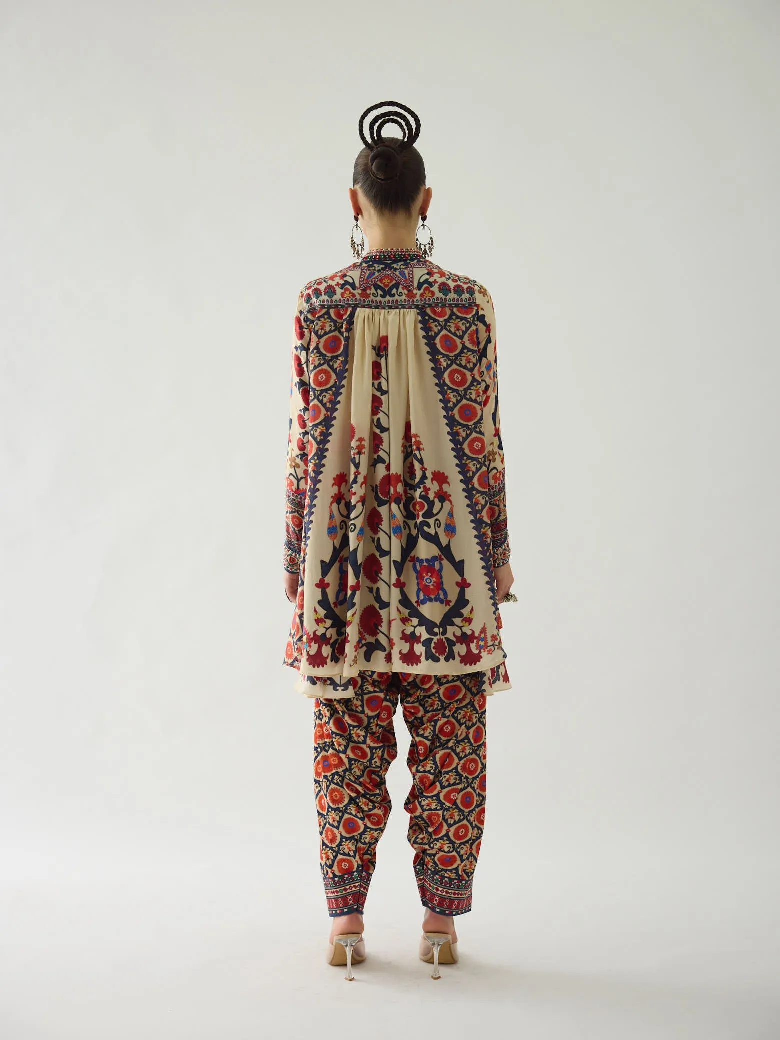Bukhara Rust Nilofer Tunic Set