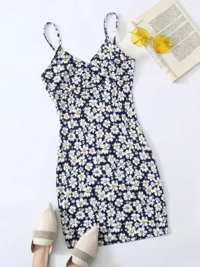 Floral Cami Bodycon Dress