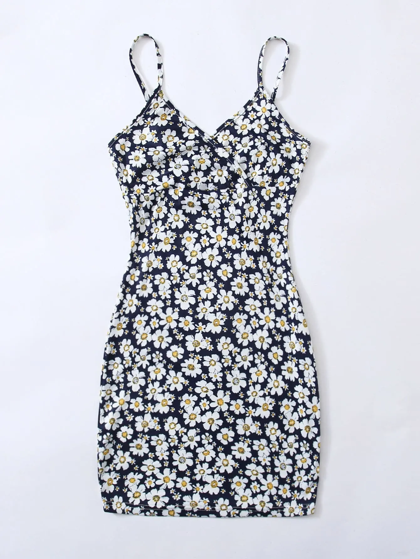 Floral Cami Bodycon Dress