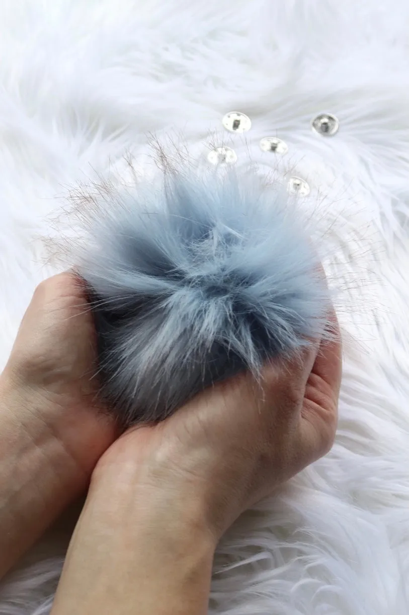 Large 6" Faux Fur Pom-Pom