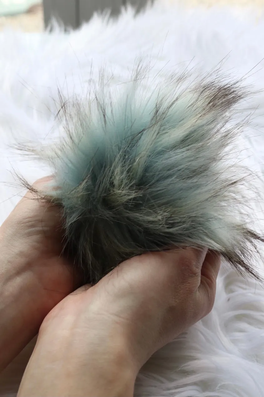 Large 6" Faux Fur Pom-Pom