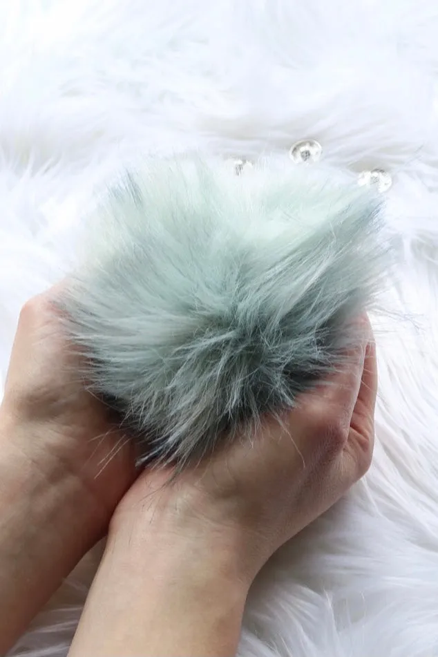 Large 6" Faux Fur Pom-Pom
