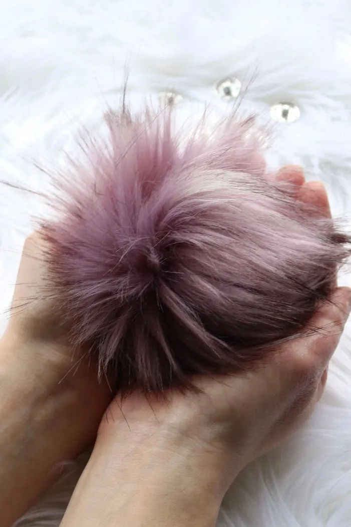 Large 6" Faux Fur Pom-Pom