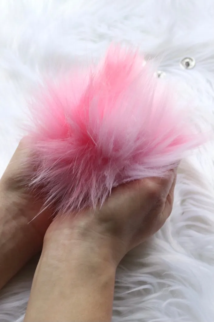 Large 6" Faux Fur Pom-Pom