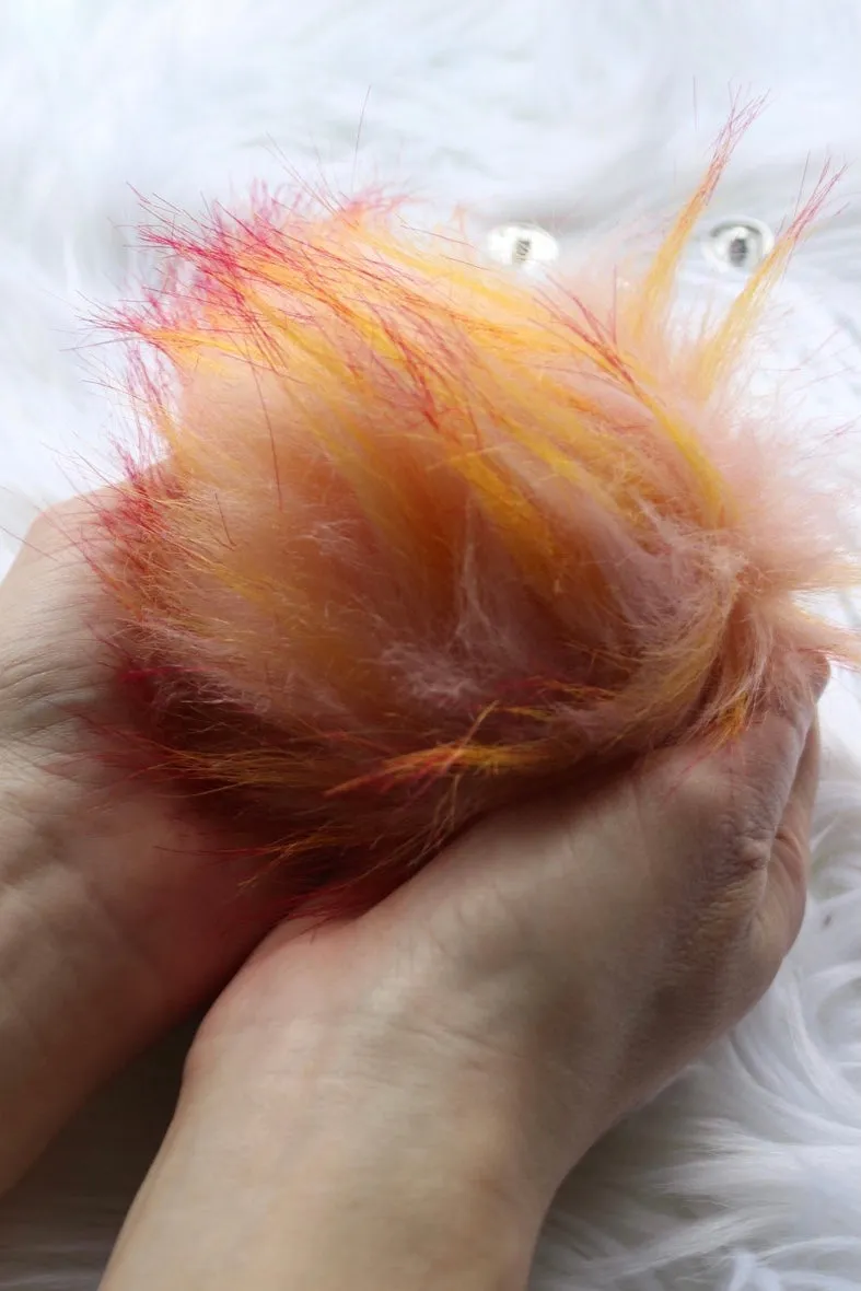Large 6" Faux Fur Pom-Pom
