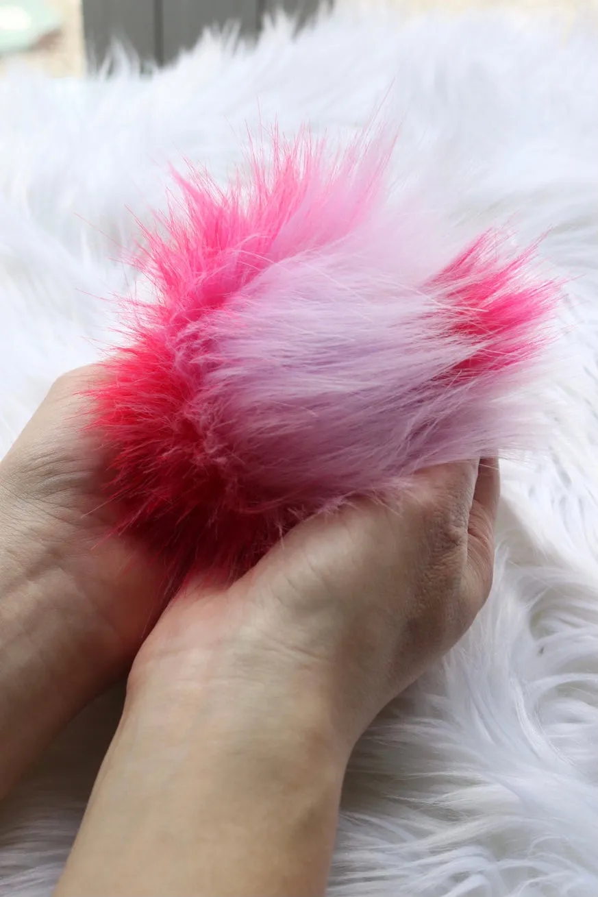 Large 6" Faux Fur Pom-Pom