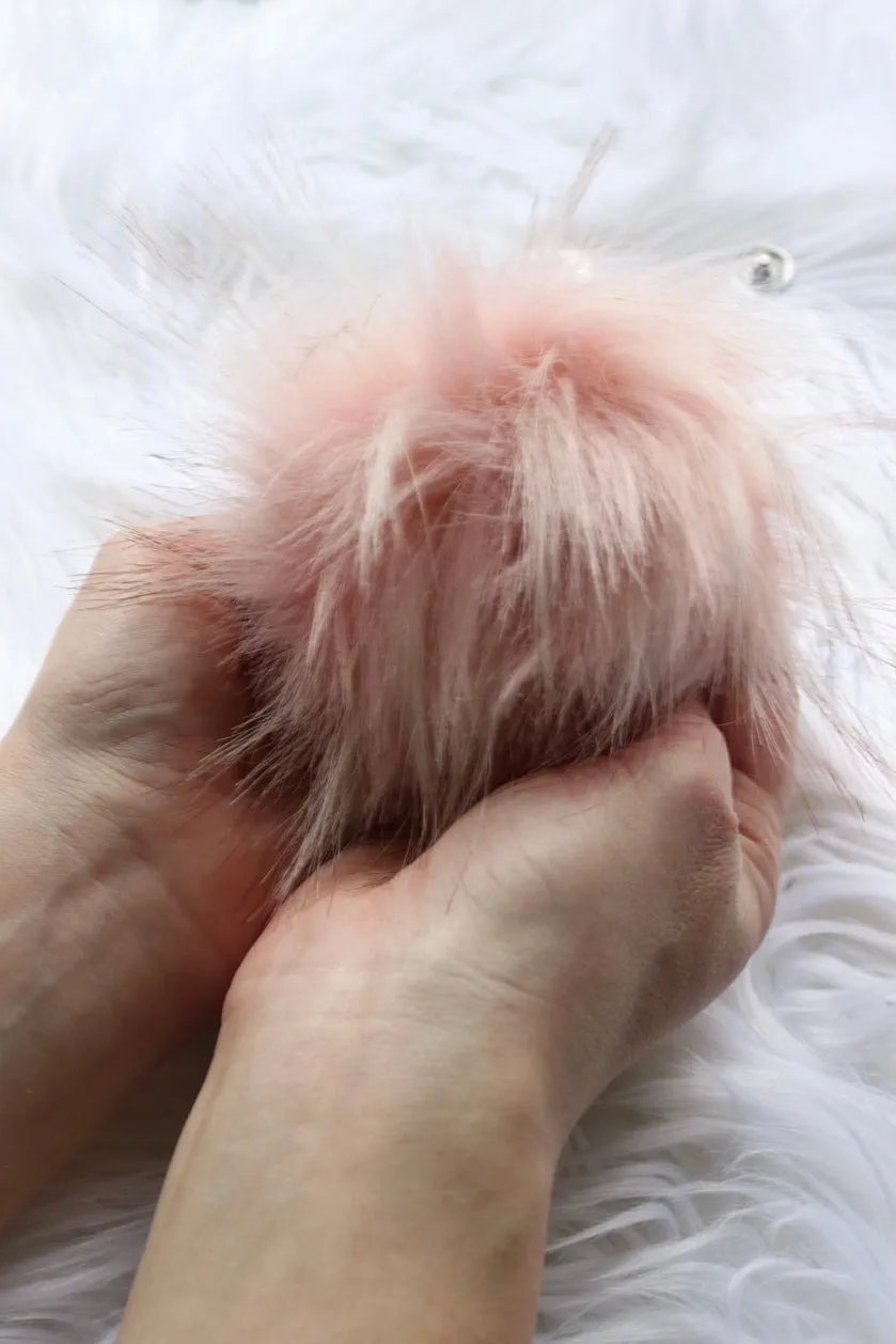 Large 6" Faux Fur Pom-Pom