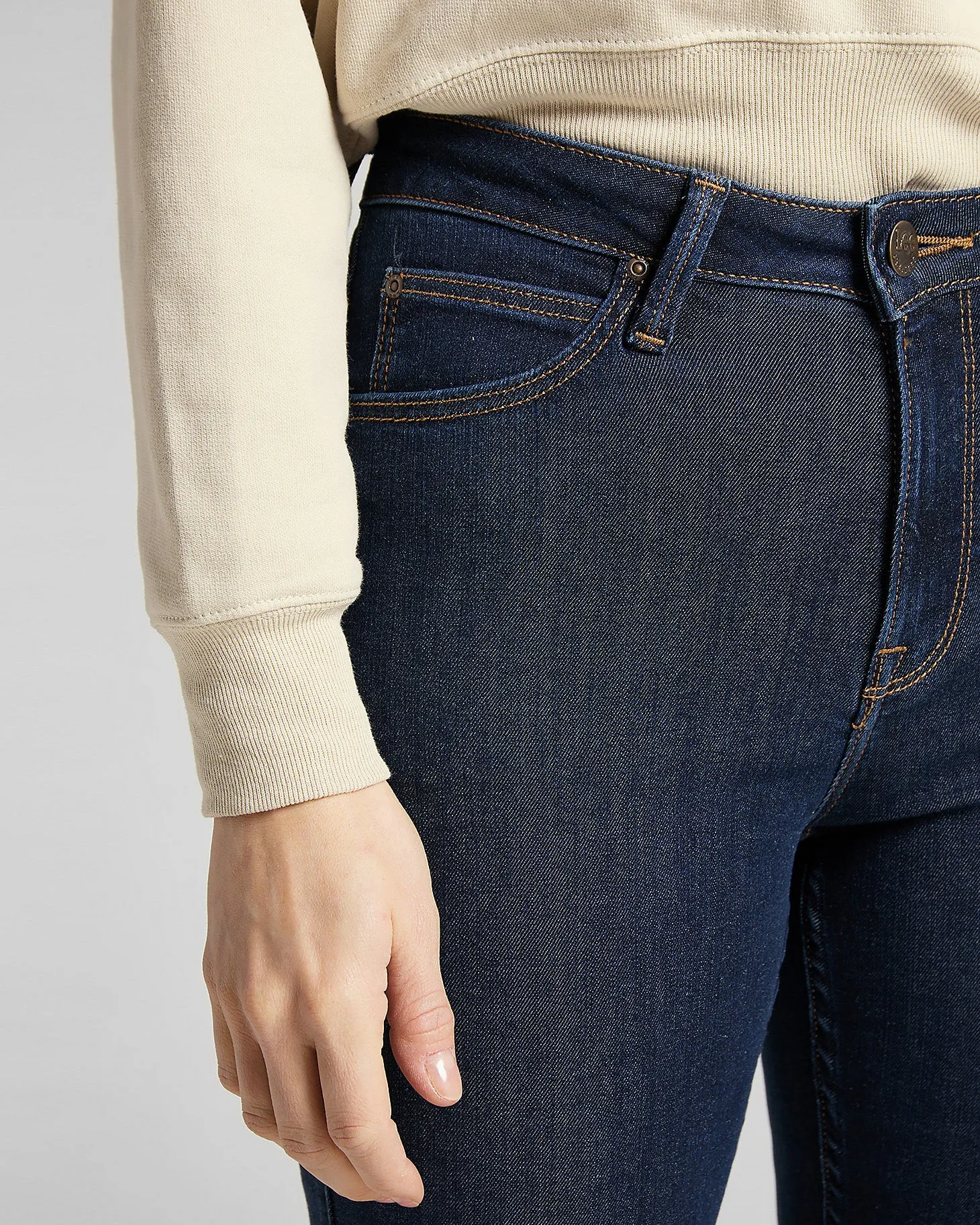 Lee Scarlett High Skinny Womens Jeans - Tonal Stonewash