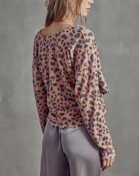 Marsala Reversible Waffle Top