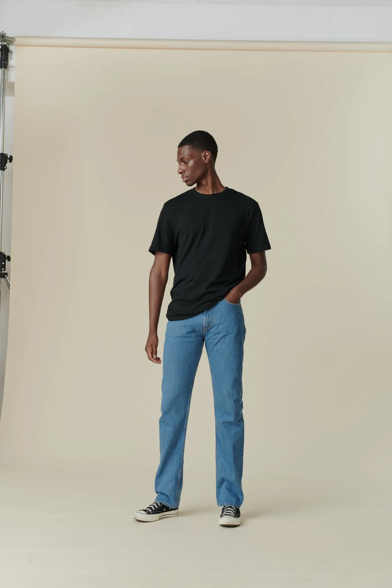 Men's Straight Cut Selvedge Jean - Fade