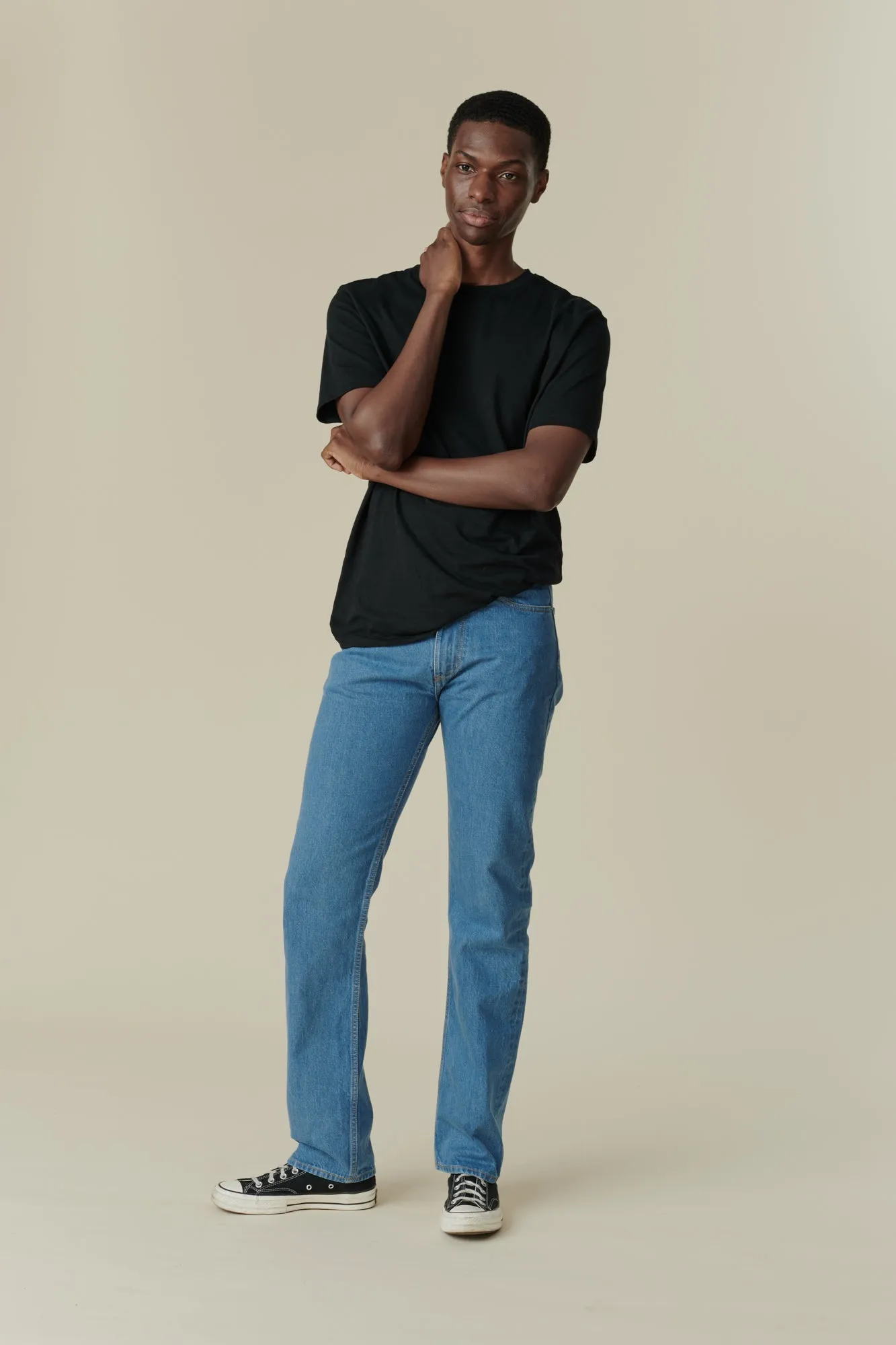 Men's Straight Cut Selvedge Jean - Fade