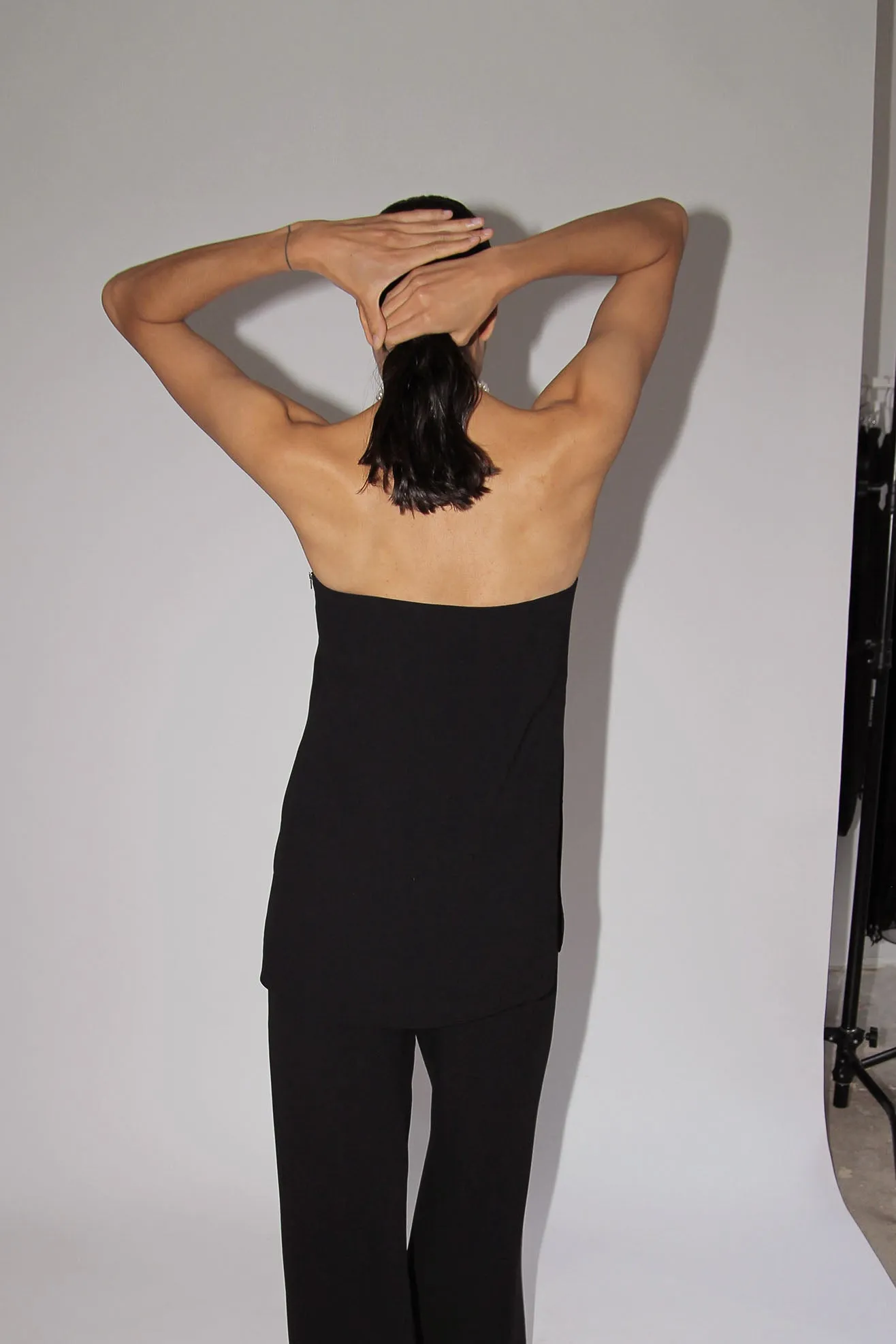 MR. LARKIN, Rebecca Tunic, Black
