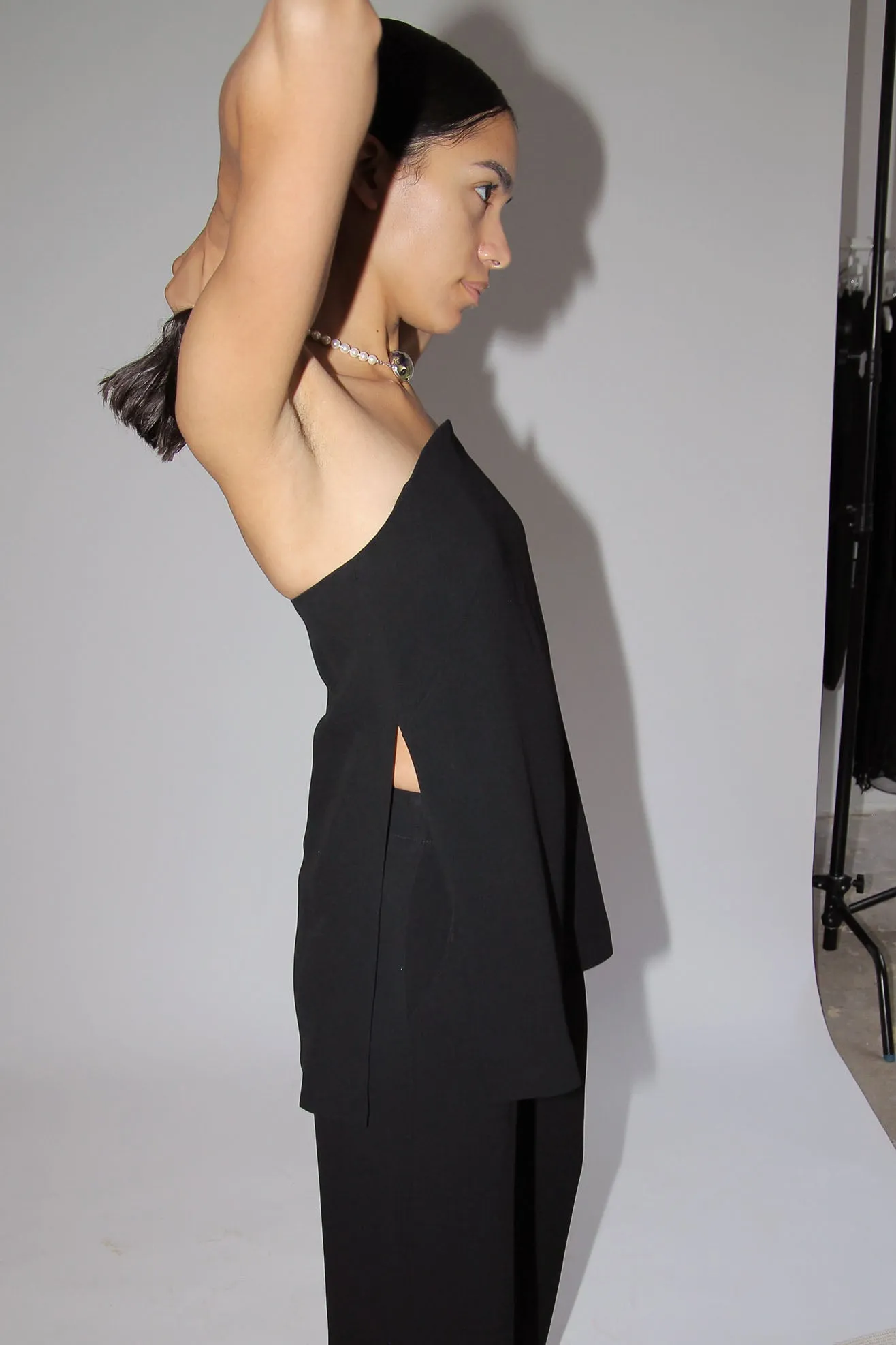 MR. LARKIN, Rebecca Tunic, Black