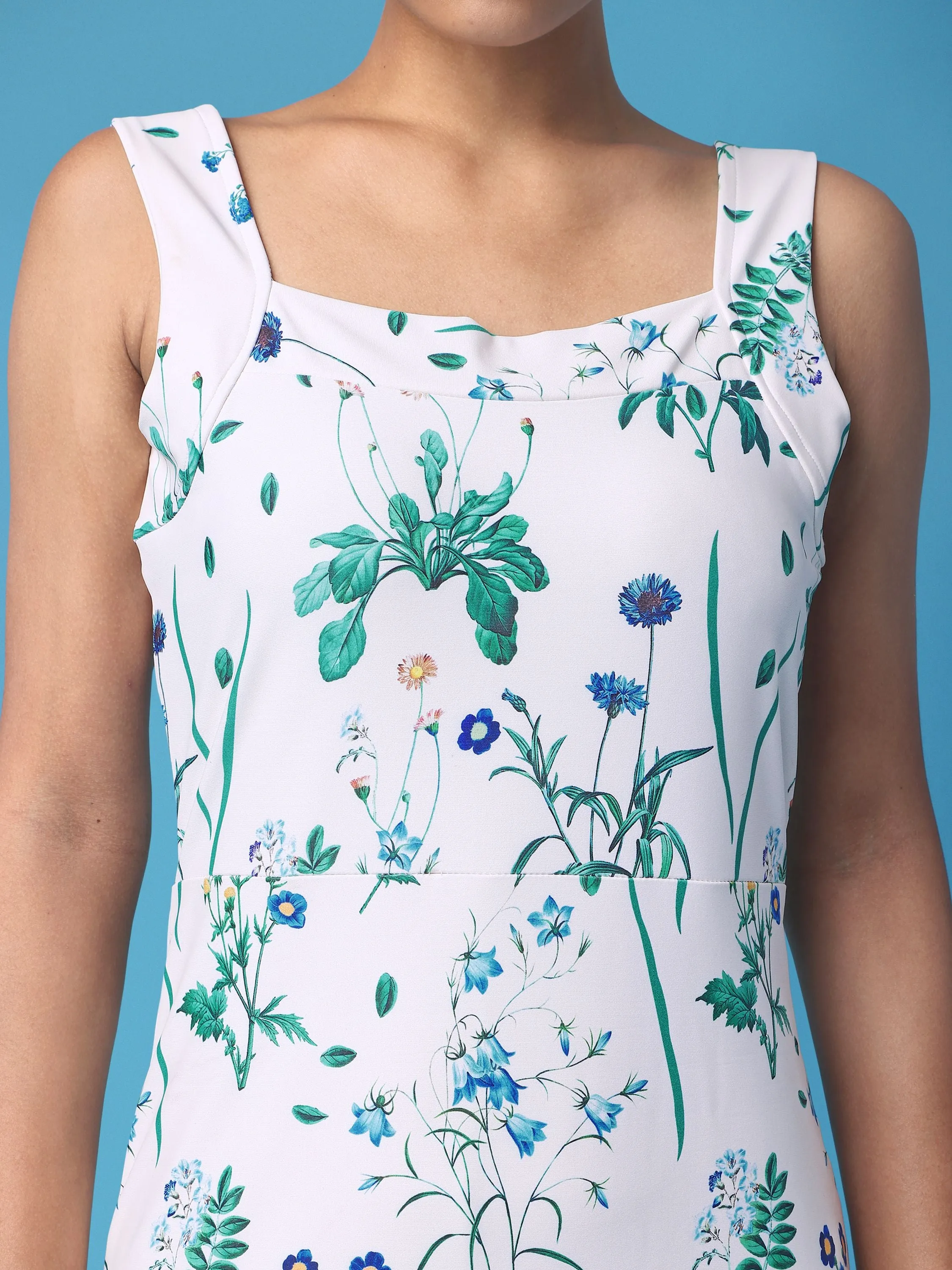 Multi Sleeveless Bodycon dress