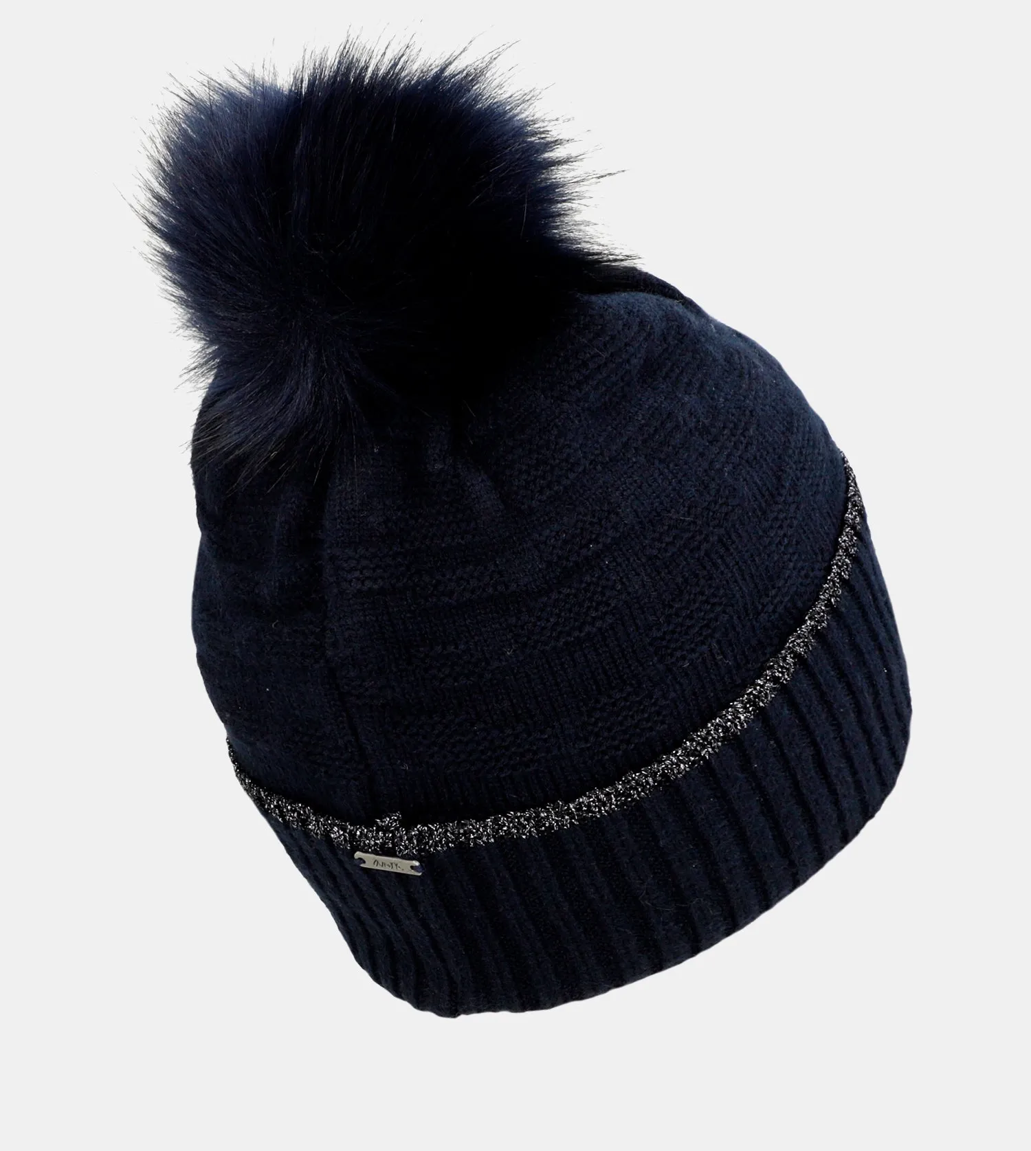 Navy Blue Shodō Knit Hat