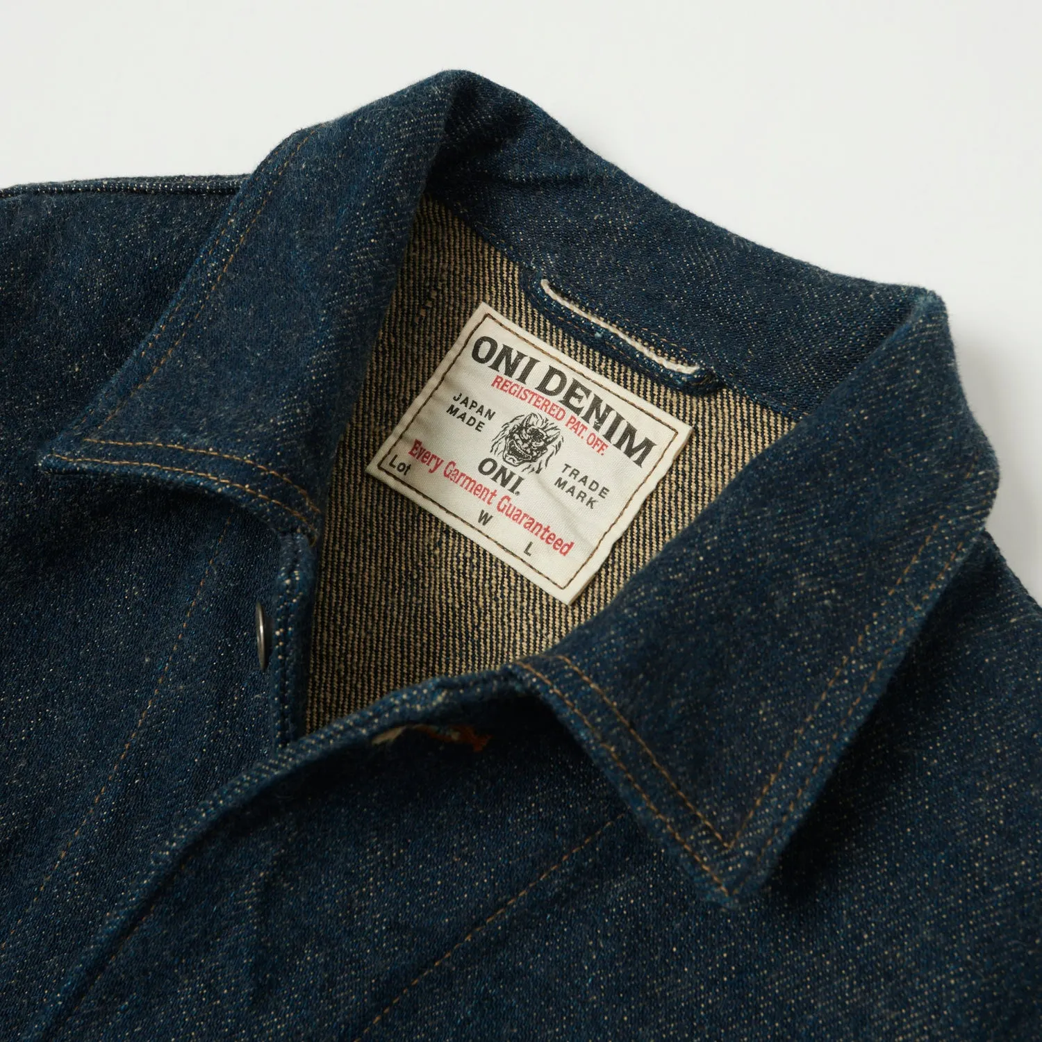 ONI 03502ZR 'Secret Denim' 20oz Coverall Jacket - Rinsed