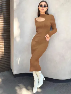 Pankh Aeria Women Bodycon Hollow Cutout Dress