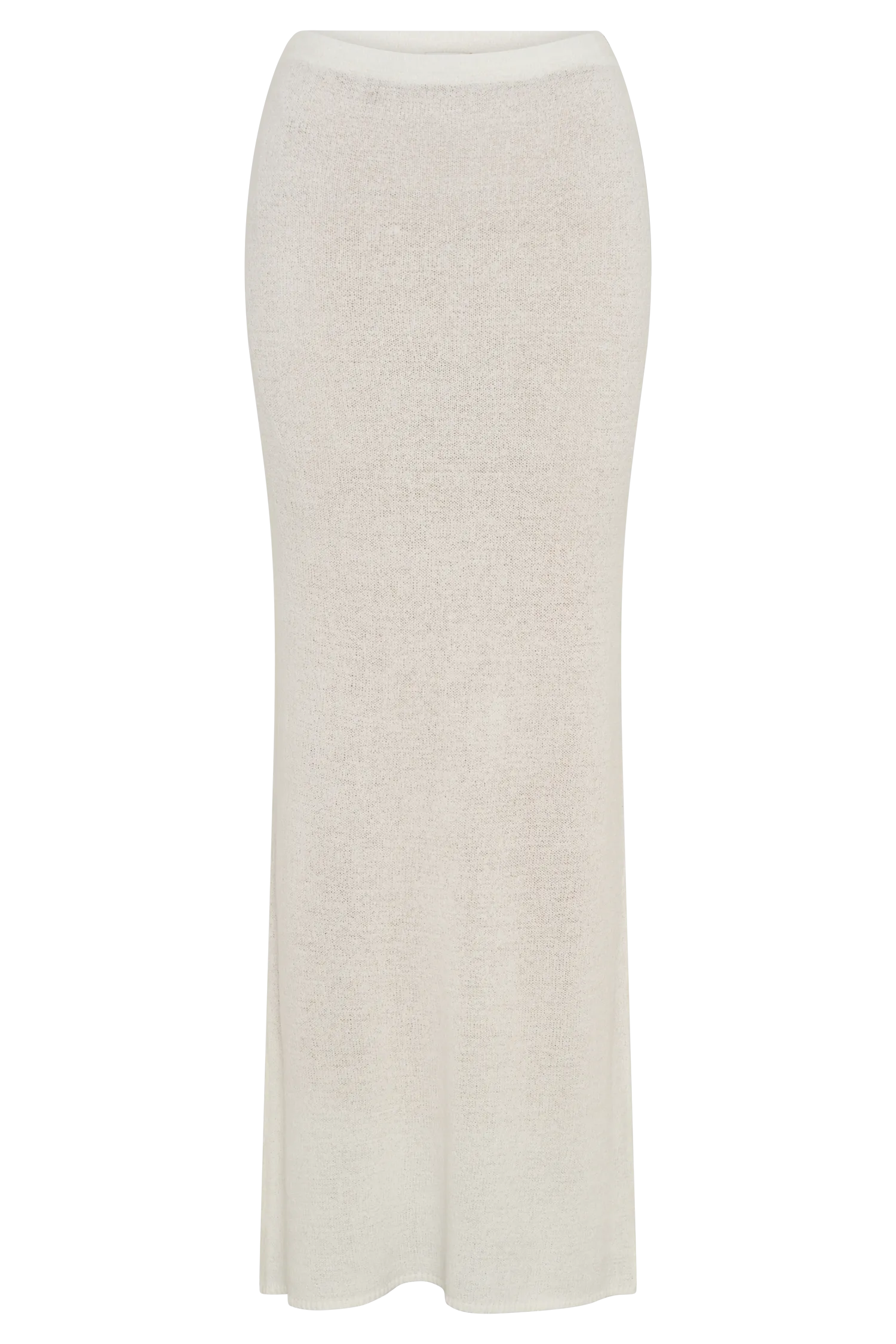 Phoebe Knit Maxi Skirt - Ivory