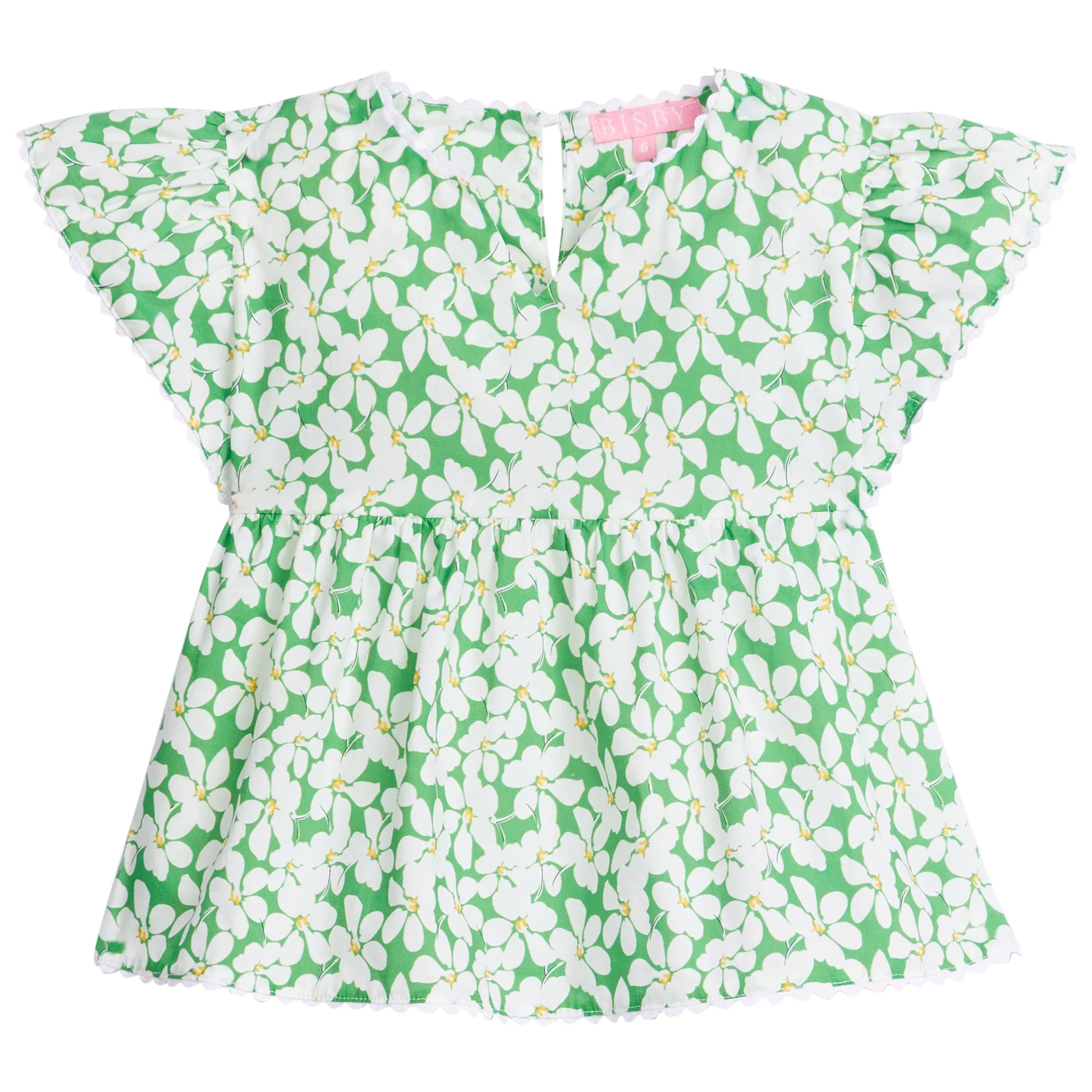 Positano Blouse - Piccadilly Lawn