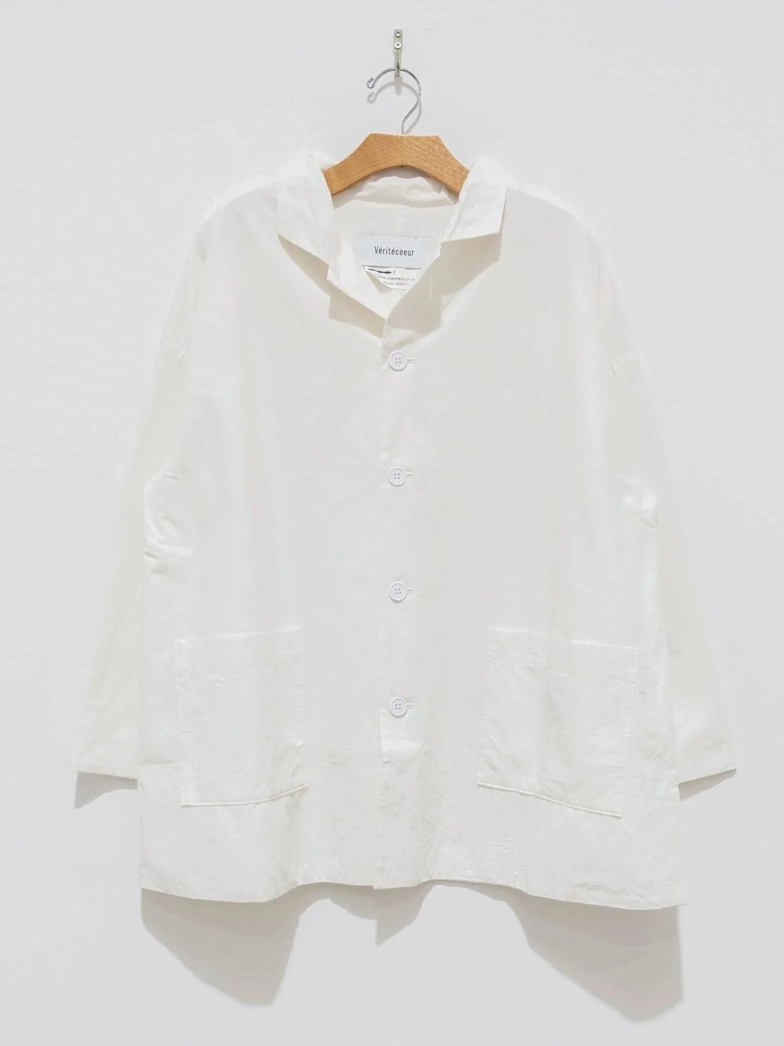 Relaxed Chore Jacket - White