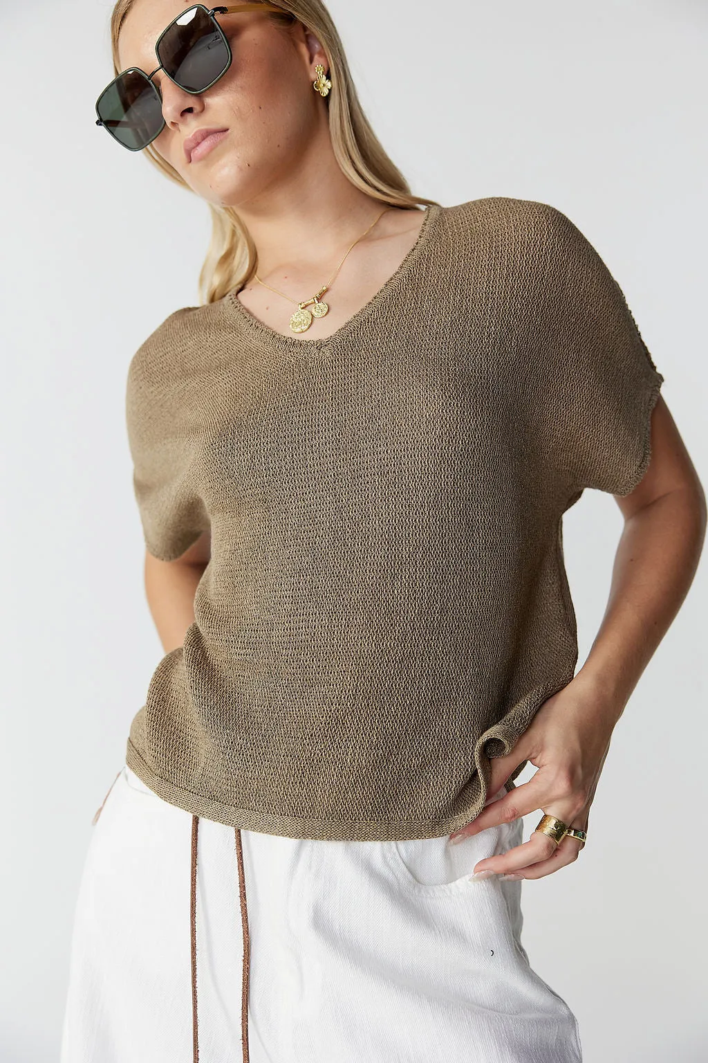 SATURDAY KNIT TOP