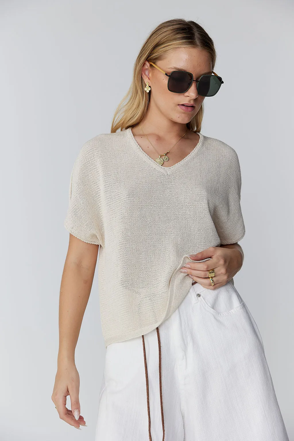 SATURDAY KNIT TOP