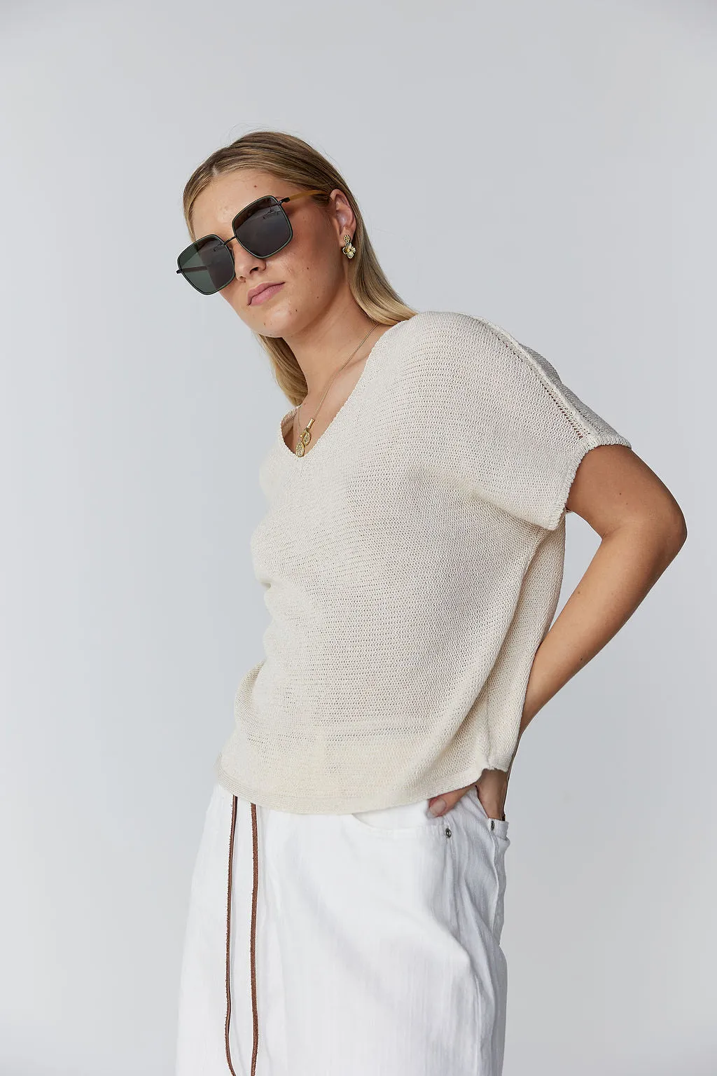 SATURDAY KNIT TOP