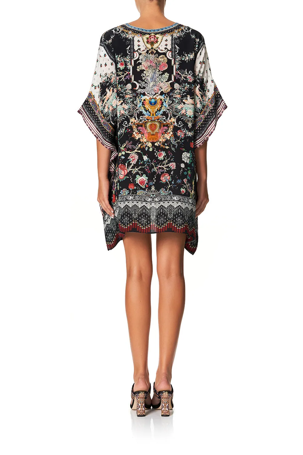 SHORT LACE UP KAFTAN HAUTE PROVINCIAL