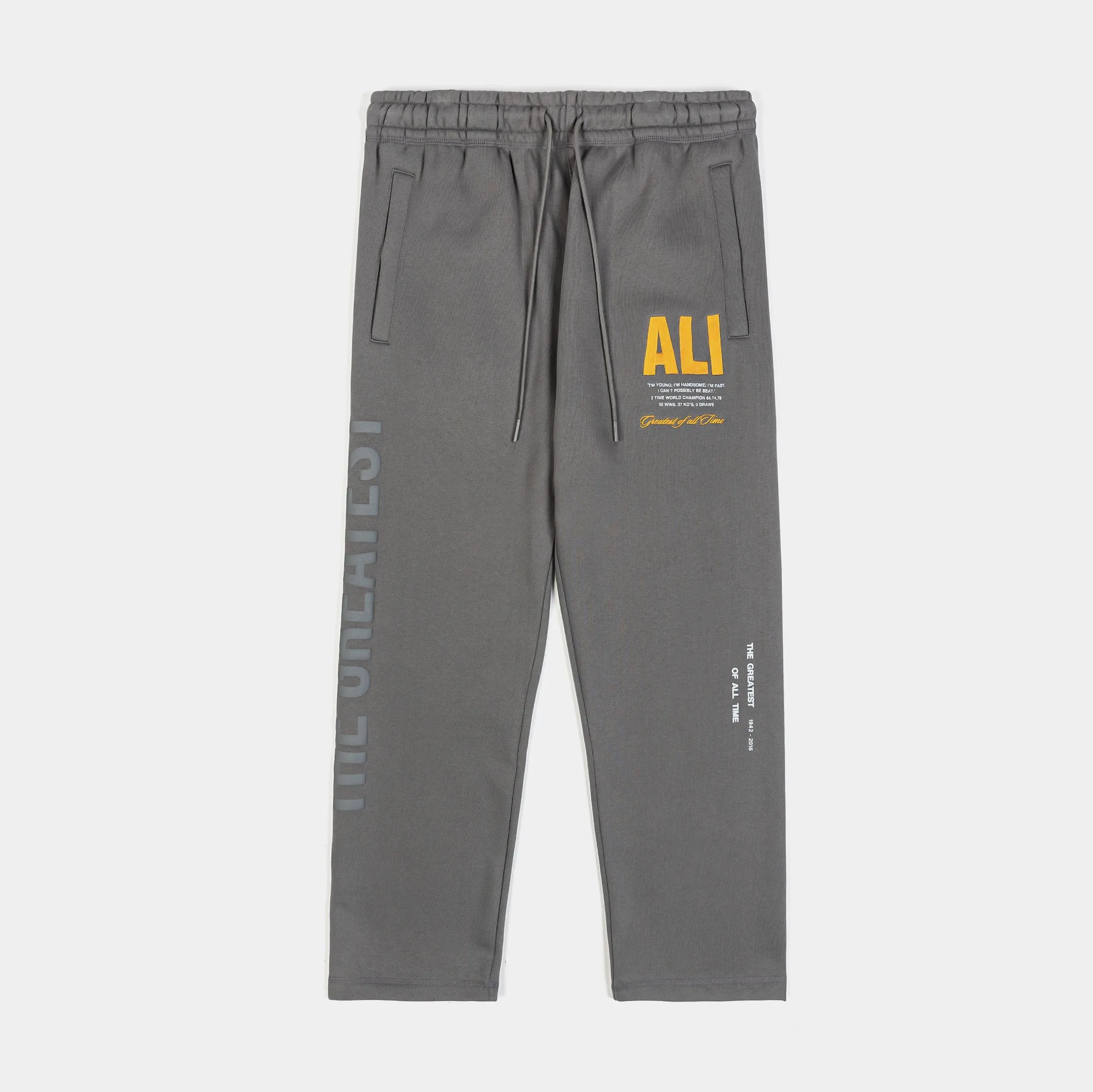 SP x Muhammad Ali GOAT Jogger Mens Pants (Grey/Yellow)