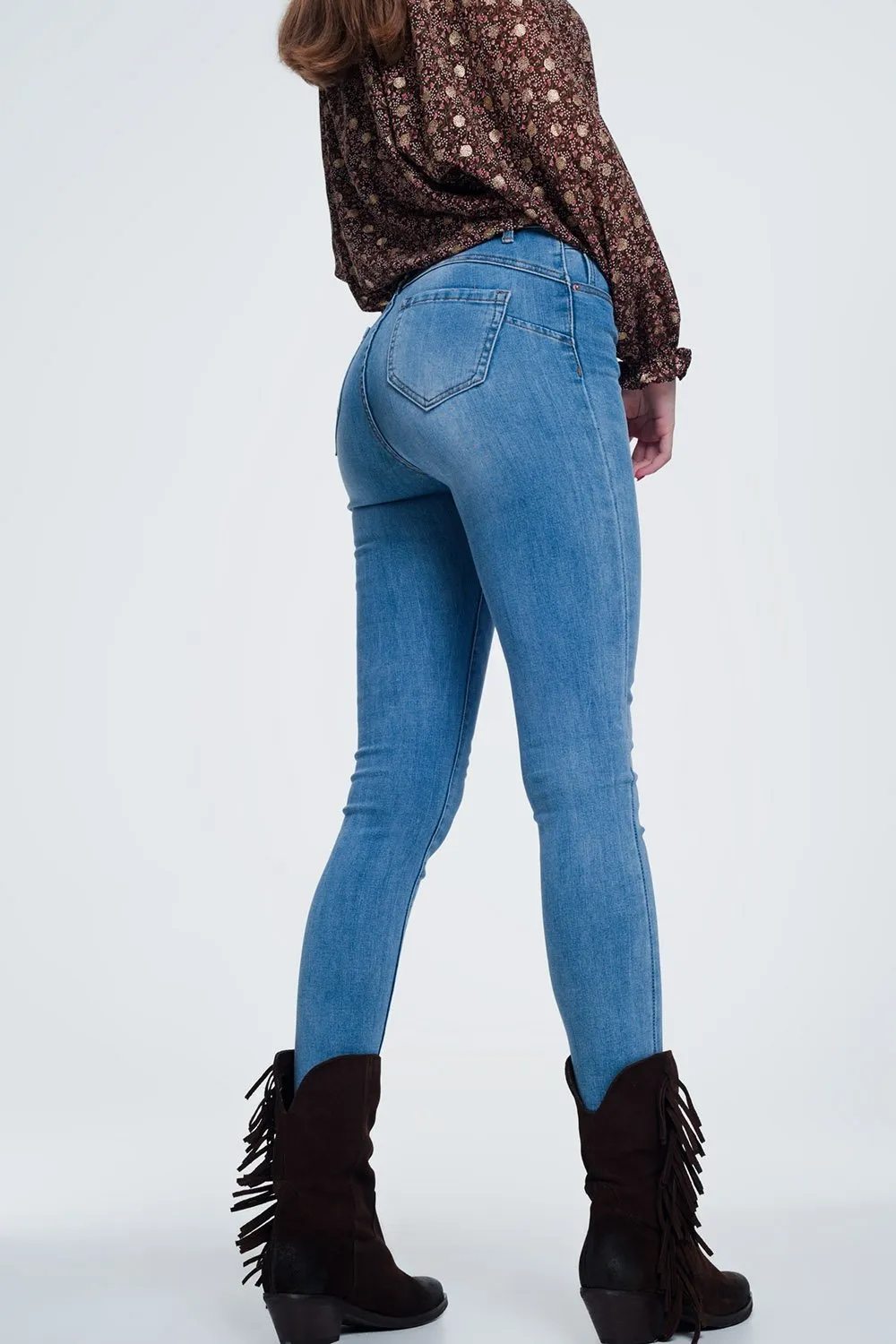 Super Skinny High Waist Jeans