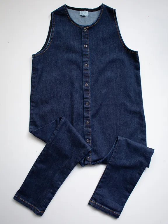 The Denim Forest Playsuit