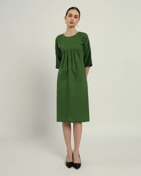 The Monrovia Emerald Cotton Dress