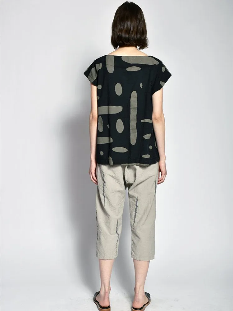 Uzi | Black Pebble Tee