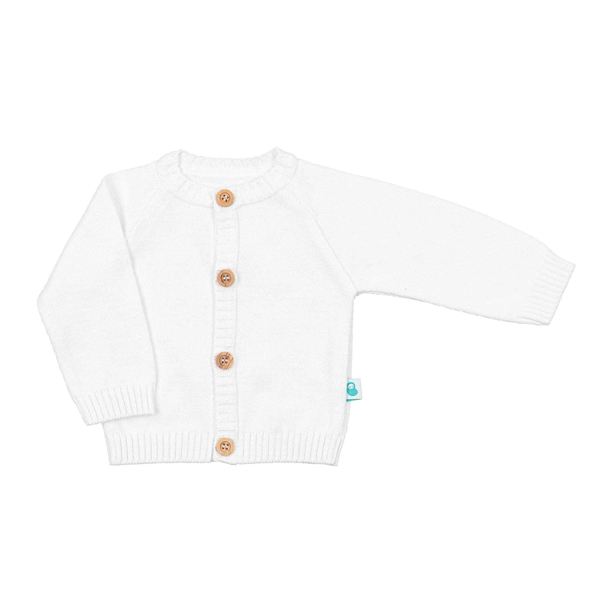 White Knit Cardigan