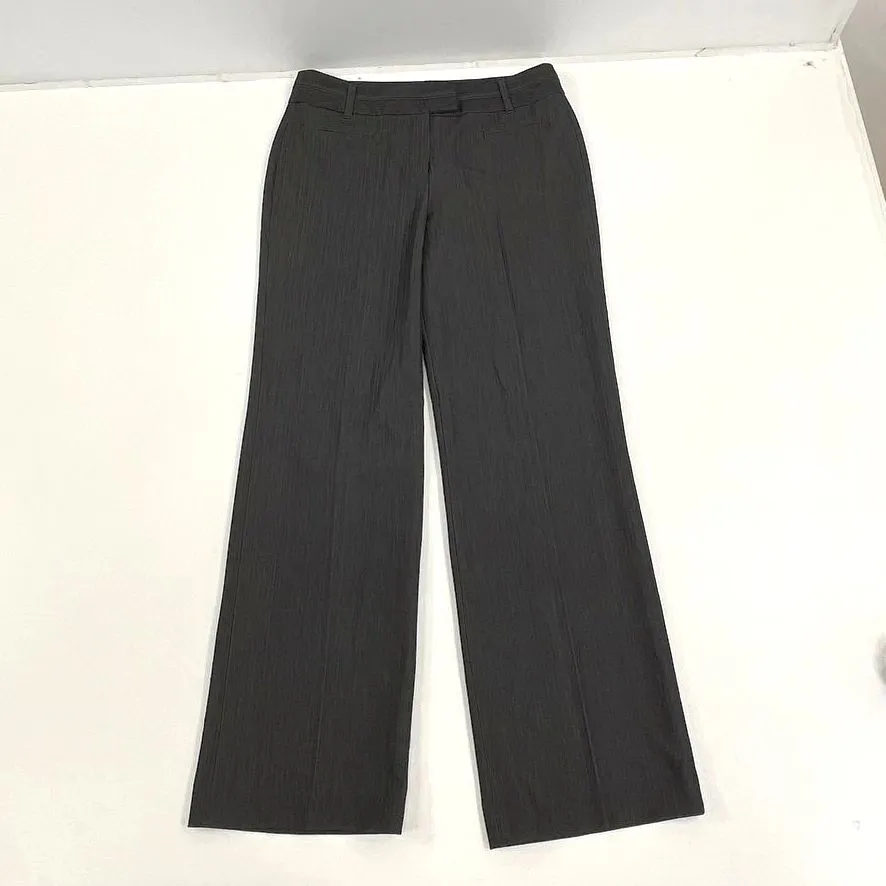 Women's Dress Barn Dark Grey Slacks Dress Pants - Size 6
