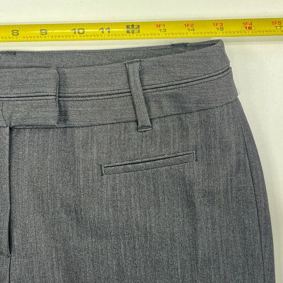 Women's Dress Barn Dark Grey Slacks Dress Pants - Size 6