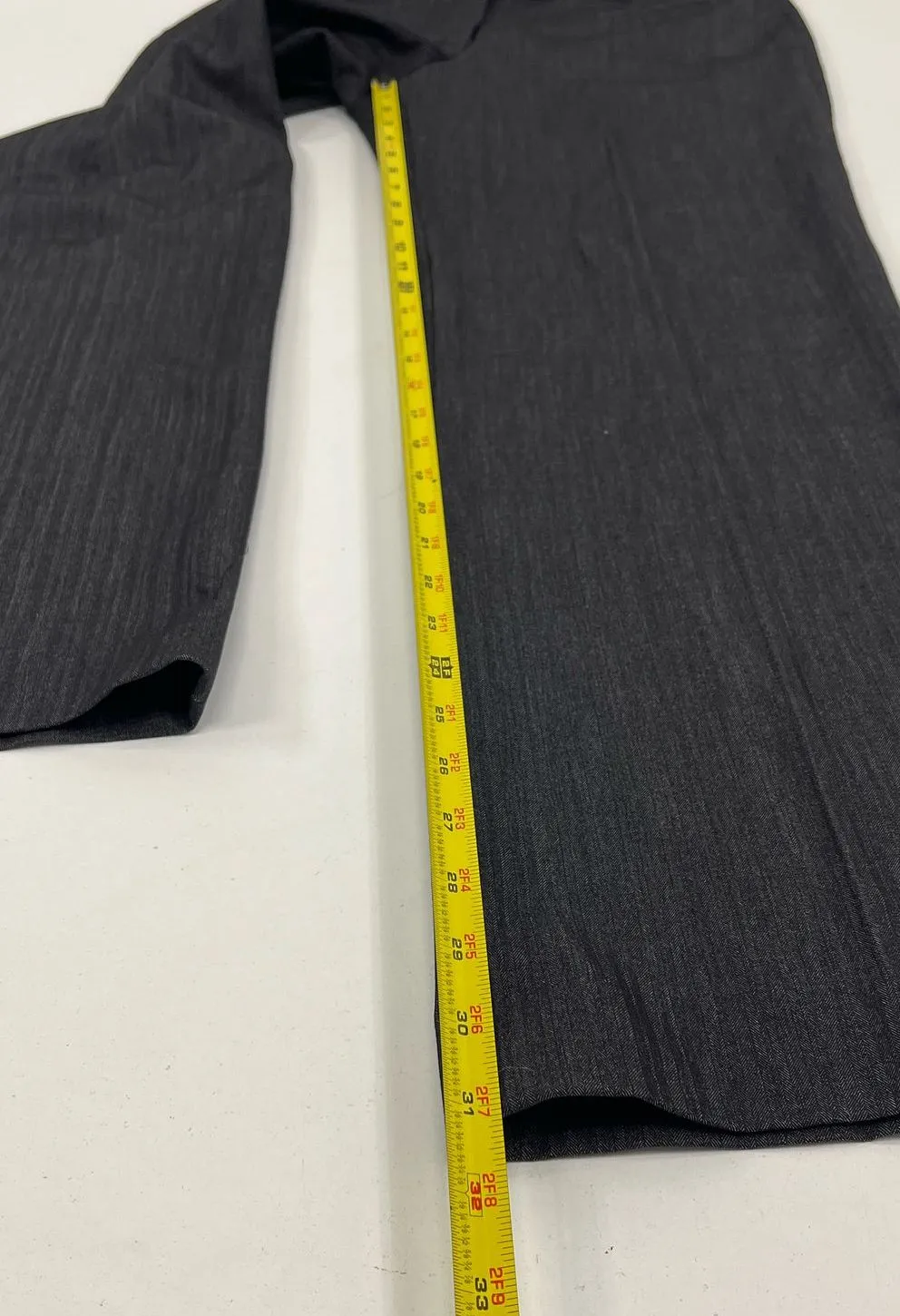 Women's Dress Barn Dark Grey Slacks Dress Pants - Size 6