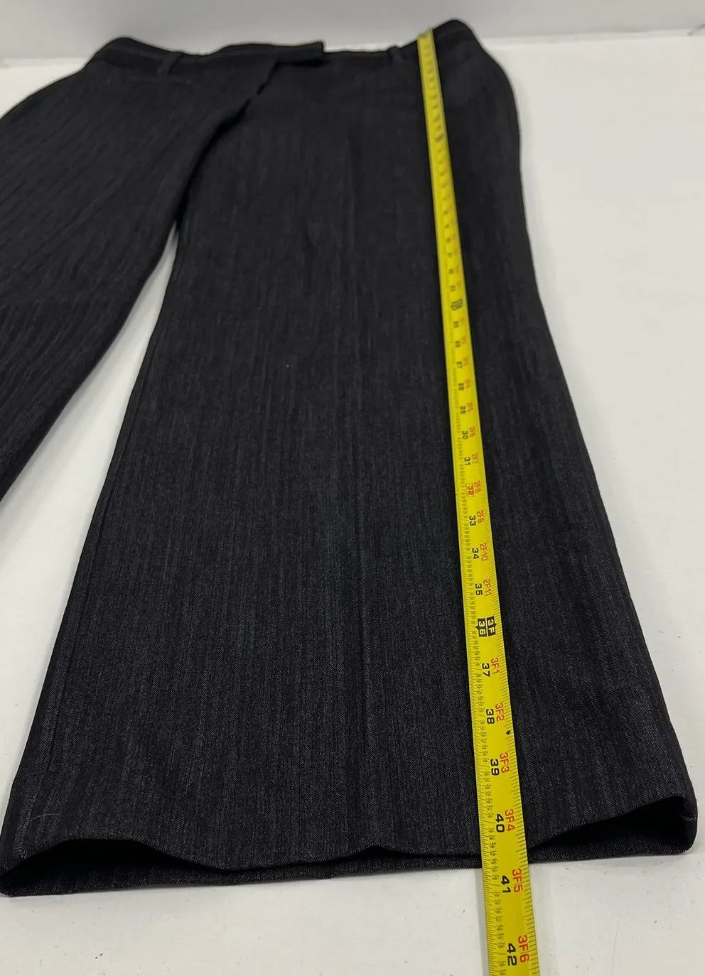 Women's Dress Barn Dark Grey Slacks Dress Pants - Size 6