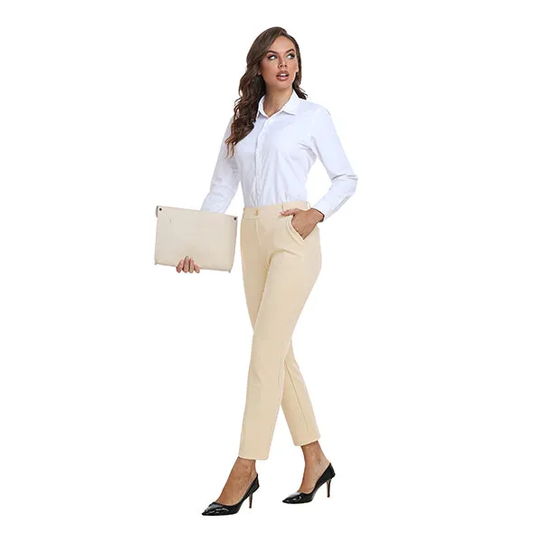 Women's straight dress pants