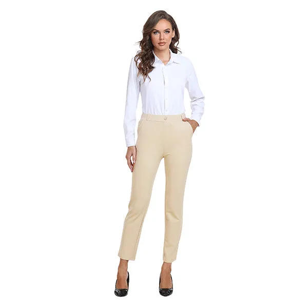 Women's straight dress pants