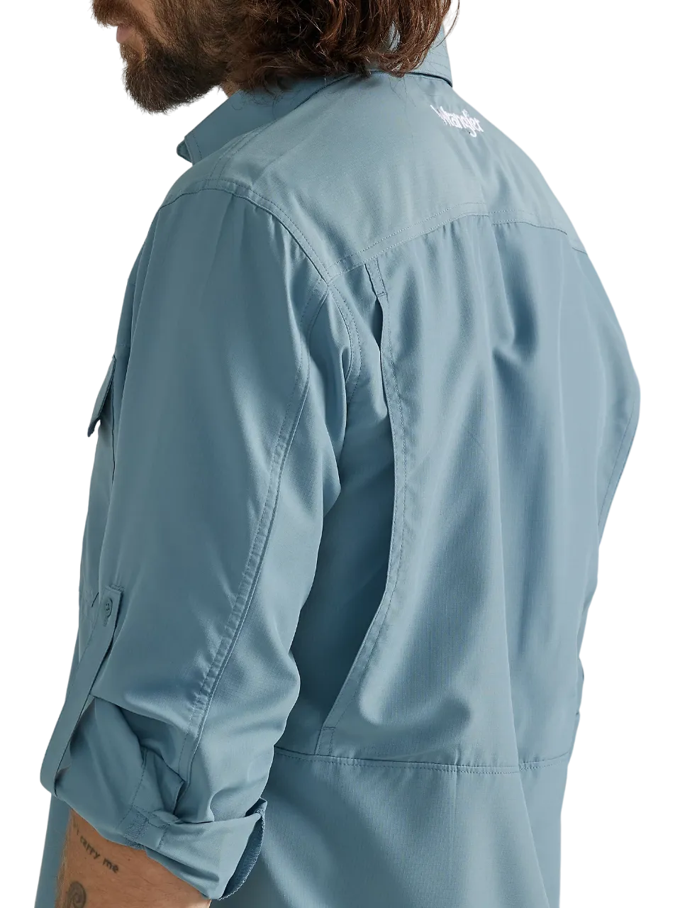 Wrangler Men's Performance Sky Blue Shirt